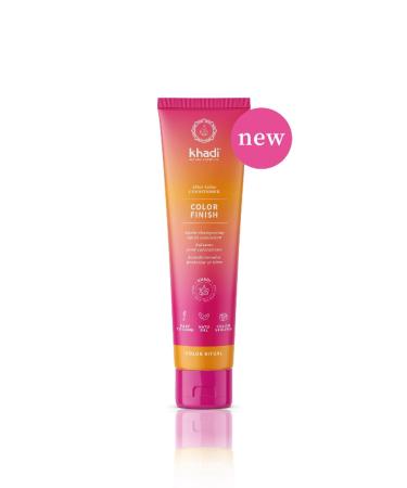 Khadi Color Finish After Color Conditioner - Fast Color Fixation Immediate Combability & Shine | 100% Natural & Vegan | 150ml - Buy Online on GoSupps.com
