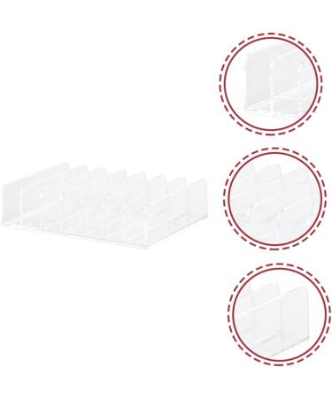 Beavorty 10 pcs for Shadow Cosmetics Organizer Contour Holder Display Trays Plastic Divided Storage Palettes - Buy Online on GoSupps.com