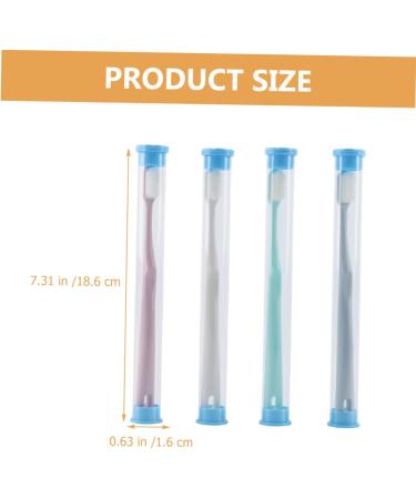 Beaupretty Nano Toothbrush Set - 4 Piece Travel & Home Toothbrushes for Women | Essential Bathroom Tooth Cleaning - Buy Online on GoSupps.com