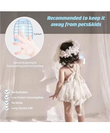 Bug Zapper Indoor Zaptek with Blue Lights for Living Room Home Kitchen Bedroom Baby Room Office (6pcs) - Buy Online on GoSupps.com