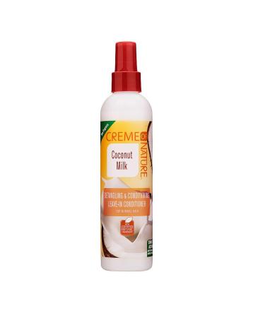 Creme of Nature Coconut Milk Leave In Conditioner - Detangling & Conditioning Formula (8.45 Fl Oz) - Buy Online on GoSupps.com