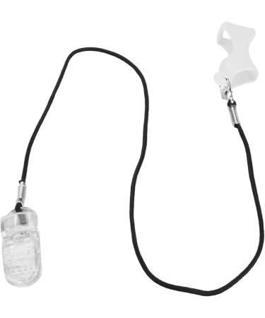Verdant Touch Hearing Aid Protection Clip - Transparent Nylon Lanyard Single Ear Holder for Secure Fit - Buy Online on GoSupps.com