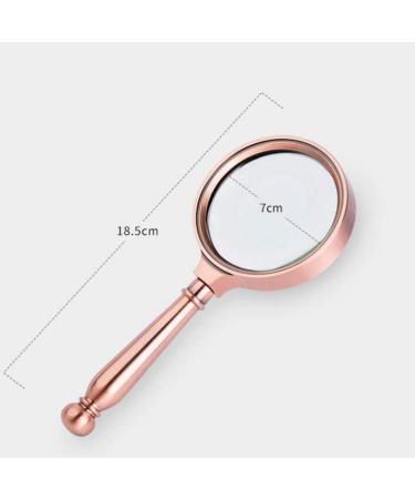 Hand Held All Metal Red Bronze 10 Times High-Definition Optical Magnifier 7cm Made in China - Buy Online on GoSupps.com