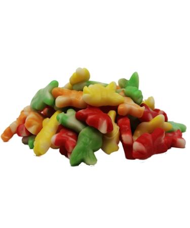 Fruchtgummi B ren & Co. Fruit candy fish multicoloured in green orange yellow and red 175 g