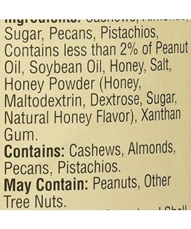 Savanna Orchards Gourmet Honey Roasted Nut Mix - Cashews, Almonds, Pecans, and Pistachios (30 oz) - Delicious and Nutritious Snack Mix - Buy Online on GoSupps.com