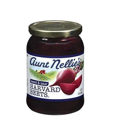 Aunt Nellie's Sweet & Sour Harvard Beets (Pack of 3) 15.5 oz Jars