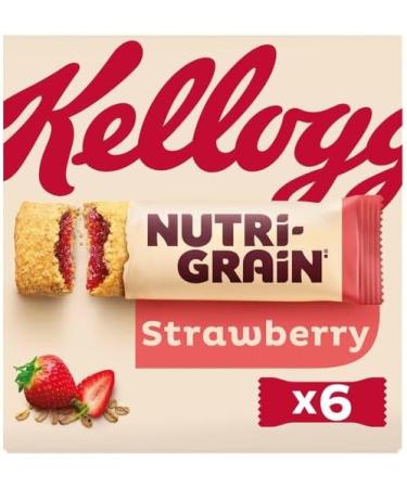 Breakfast Bar Bundle with Nutrigrain Elevenses Bars Raisin Bakes 6pk x2 and Nutrigrain Strawberry 6pk x2 (4 Pack) - Buy Online on GoSupps.com