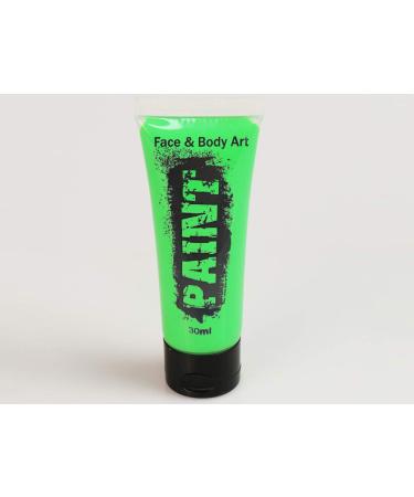 UV Bodypainting paint in a tube (UV BodyPaint Tube) - green 30 ml