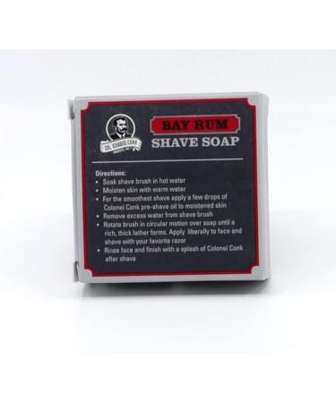 Colonel Conk Bay Rum Shaving Soap - 4.50 oz (2 Pack) - Buy Online on GoSupps.com
