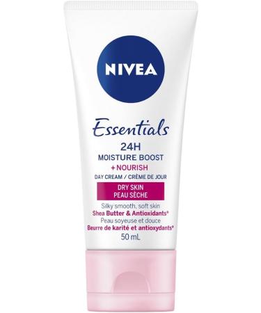 NIVEA Nourishing Day Cream 24H Moisture for Dry Skin 50ml - Buy Online on GoSupps.com