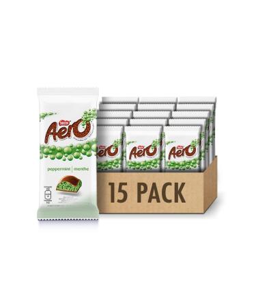 NESTL AERO Peppermint Chocolate Bars 95 g x 15 Bars