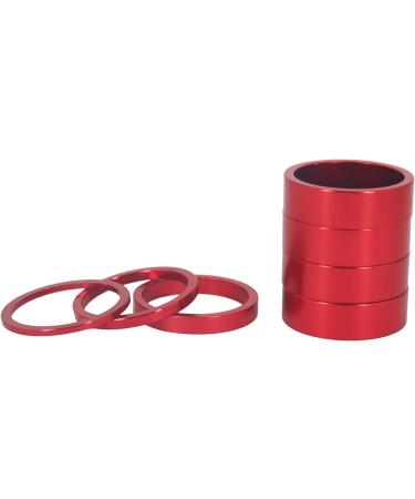 PLATT Bike Headset Spacer Set - 7PCS Red Aluminum Alloy Spacers for 1 1/8-Inch Stem, MTB BMX Road Bikes - 2/3/5/10mm Sizes - Buy Online on GoSupps.com