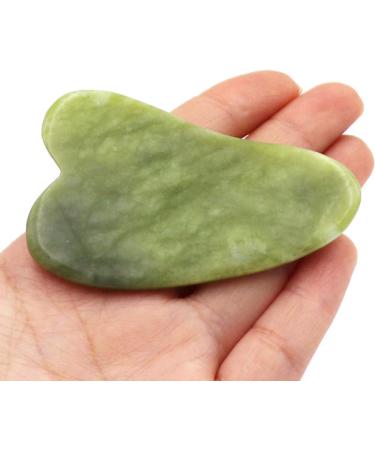 Gua Sha Facial Tool 5pcs Facial Massager Roller Plate Board Slimming Jade Stone Face Lifting Massager Eye Face Neck Thin Tools Scraping Skin Board-5 sets size 3_ - Buy Online on GoSupps.com