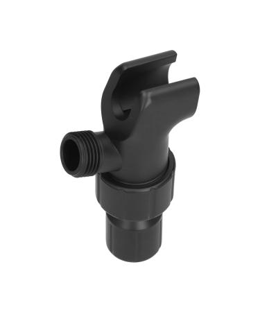 Shower arm holder universal black shower arm holder for hand shower head adjustable shower arm holder