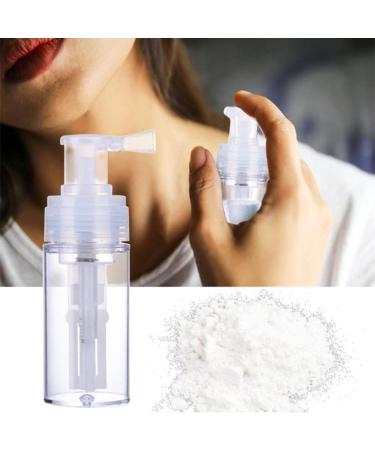AKOAK 110ml Portable Travel Spray Bottle - Detachable Transparent PET Cosmetic Bottle for Dry Powder - International Shipping Available - Buy Online on GoSupps.com