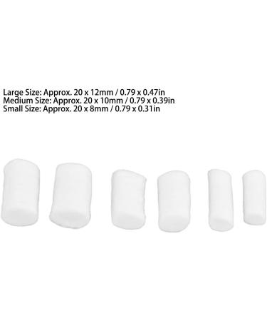 Buy Soft Nose Cotton Balls - Skin Friendly & Quick Bleeding Control | Ideal for Home Use - Buy Online on GoSupps.com