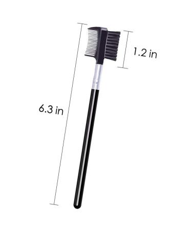 4 PCS Eyebrow Brush and Comb Set for Eyelashes Extension - Portable Spoolie Brushes - Style-1 - Buy Online on GoSupps.com