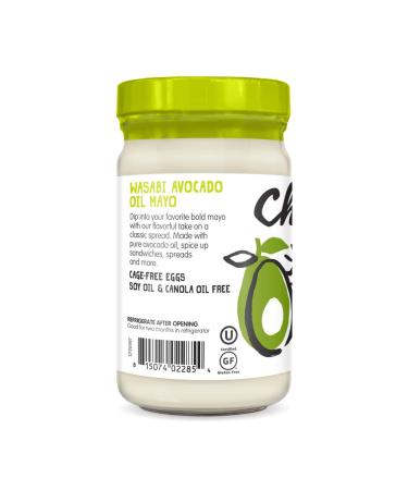 Chosen Foods Wasabi Mayonnaise Avocado Oil-Based, Gluten & Dairy Free, Paleo Diet Friendly (8 fl oz) - Buy Online on GoSupps.com