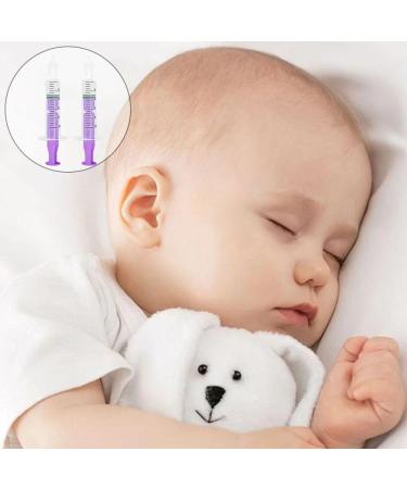 Baby Nasal Aspirator 10ml With Reusable Silicone Suction Tip - 2 Pack - Buy Online on GoSupps.com