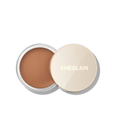 SHEGLAM Silk Haze Cr me bronzante m langer avec une formule l g re Maquillage pour le visage personnalisable pour une lueur naturelle et ensoleill e longue dur e Caramel
