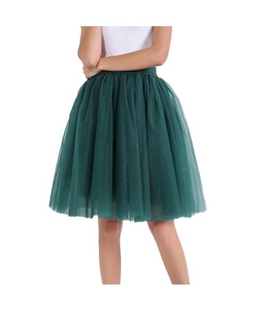 Hehiy women 50s ballet skirt multi-layer vintage ballet bladder bubble petticoat puffy tutu for carnival party dress black t t women tulle rock women red white AG xl