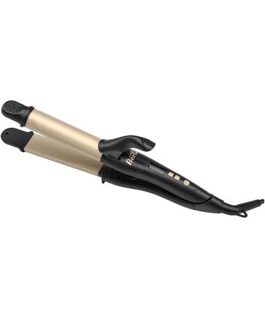 2 in 1 Professional Hair Iron - Adjustable Temp Curler & Straightener 275-425 Ionic Ceramic Flat Iron Dual Voltage for Effortless Styling - Buy Online on GoSupps.com