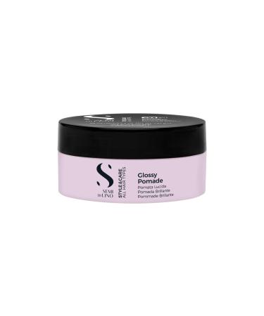Alfaparf Milano Semi Di Lino Style&Care Glossy Pomade 90ml - strong hold wax