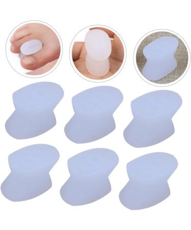 Hallux Valgus 8pcs Silicone Separator Cushion Night Splint - Big Joint Protector for Bunion, Foot Thumb Orthotics - Buy Online on GoSupps.com