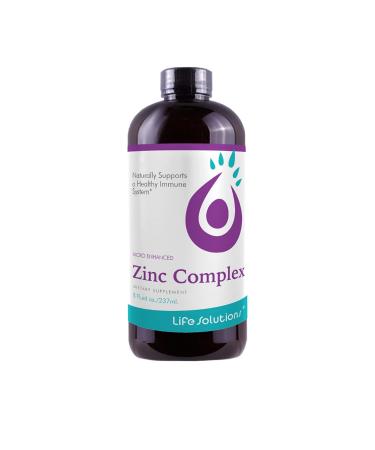 Zinc Complex | Professionally Formulated | Liquid Dietary Supplement | 8 Fl Oz