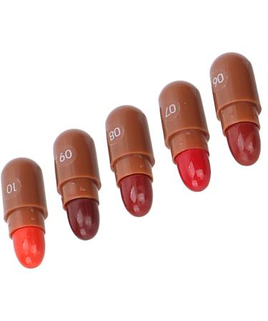 Brrnoo Kit de rouge l vres capsule - 10 couleurs - Mini rouge l vres mat Candy - Durable et imperm able - Rouge l vres capsule multicolore pour femme - Buy Online on GoSupps.com
