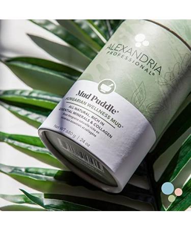 Hungarian Wellness Mud Mask 24oz - Detox Pores, Rejuvenate Skin, Even Tone - 100% Natural Raw Mud with Minerals & Collagen - Buy Online on GoSupps.com