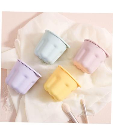 Mikinona 2 Sets Pp Washing Bowl Beauty Brush Scrubber Bowl Cleaning Bowl Cosmetic Brush Cleaning Mat Makeup Brush Makeup Tool Cleaner Silica Gel Cleaning Supplies Portable 8.5x8CM As Shown - Buy Online on GoSupps.com