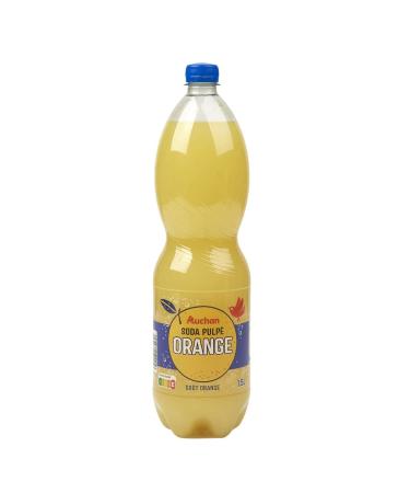 AUCHAN AUCHAN Orange pulped drink without preservatives 1 5l