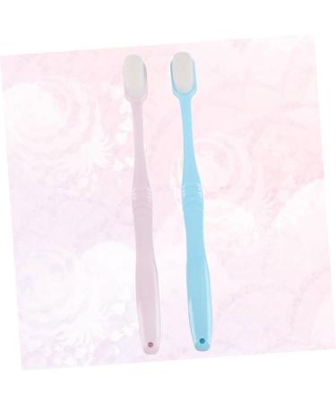 Gatuida Natural Manual Toothbrush Set - 2 Pcs Travel-Friendly Household Dental Floss Brushes - Buy Online on GoSupps.com