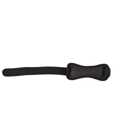 Compression Patellar Strap - Thickened Black Adjustable Knee Support Band | Breathable & Comfortable | International Shipping Available - Buy Online on GoSupps.com