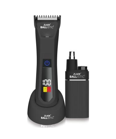 ZLADE Ballistic Pro Full-Body Trimmer + Nose & Ear Hair Trimmer Combo