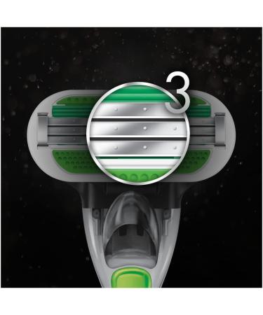 Buy Gillette Labs Wet Razor for Men - All-in-One Razor with Cleaning Element Travel Etui 5 Blades & Body Razor with Trimmer | International Shipping Available - Buy Online on GoSupps.com