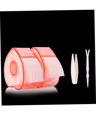 POPETPOP 4 Rolls Lace Double Eyelid Sticker Eye Lift Tape for Droopy Lid Embroidered Headband Self Adhesive Eyelid Tape Makeup Stickers Double Eyelid Fiber Stereotypes Tape Strips - Buy Online on GoSupps.com