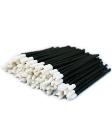 200 Pcs Lip Brush Applicator Kit - Black & White Makeup Tool Set for Perfect Lipstick Application | International Shipping Available - Buy Online on GoSupps.com