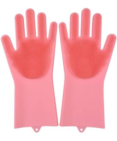 Portable rag car wash Gloves Cleaning Gloves -2 Pair Household Silicone Kitchen Cleaning Gloves
