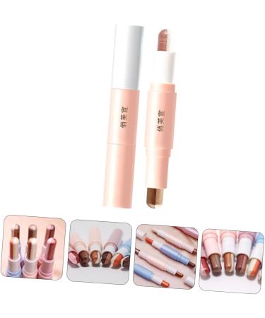 Mipcase Eye Shadow 2pcs Sticks Dual Colors Gradient Shadow Double Eyeshadow Stick Makeup Eye Women Head Makeup Tool 1 count (Pack of 1) Blue - Buy Online on GoSupps.com