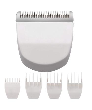 Professional Peanut Clipper/Trimmer Snap On Replacement Blades #2068-300 - Compatible with Wahl Peanut Hair Clipper, White