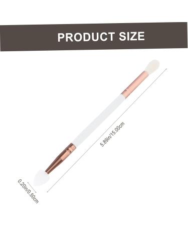 POPETPOP Makeup Gadgets 3pcs Eye Shadow Brush Travel Kit Woman Double Head Eyeshadow Eyebrow Brush - Buy Online on GoSupps.com