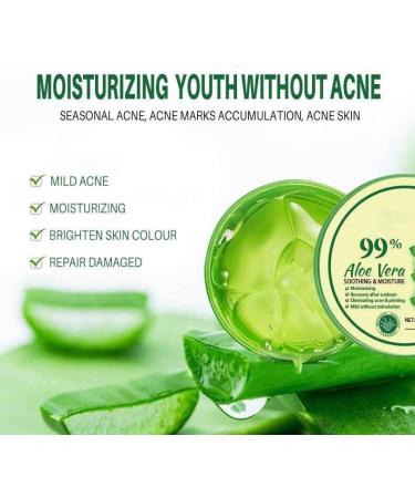 Mr. Gadget's Solutions 99% Pure Organic Cooling & Moisturising Aloe Vera Gel 120ml For Face Glow Hair Growth And Skin Treatment - Buy Online on GoSupps.com