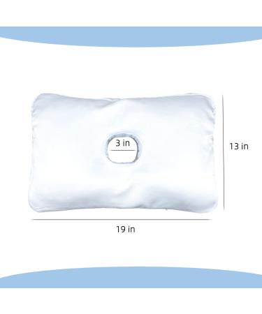Pillow with Hole for CNH & Ear Pain Relief | Side Sleeping Pillow for Ear Inflammation & Pressure Sores - Buy Online on GoSupps.com