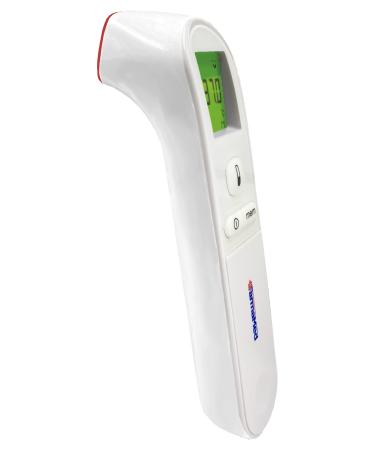 Farmamed digital infrared thermometer for the front without touch forehead environment environment objects illuminated display with 3 colors suitable for newborns children and adults - Buy Online on GoSupps.com