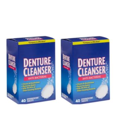 AmeriCan Goods Denture Cleaner Tablets 80/Bx Tabs Dental Denture Mouth Guards Aligners Cleaner - Buy Online on GoSupps.com