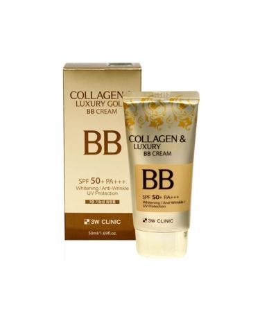 123 UBuy Shop_Korea Collagen & Luxury Gold BB Cream SPF50+/PA+++ Say goodbye to blemishes and uneven skin tone - 1.69Oz