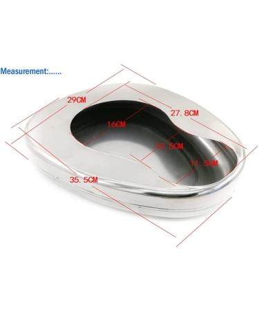 OdontoMed2011 Stainless Steel Bed Pan - Adult Size 14 x 11 3/8 - 1 Count - Buy Online on GoSupps.com
