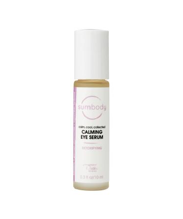 Natural Peptide Energizing + Eye Serum Reduces Puffiness Fine Lines & Under Eye Bags Hydrating fragrance free Under Eye Treatment Roller ball massage age-defying eye cream